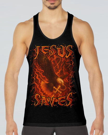 Jesus Saves Men's All Over Print Shirt - Yhln0906254