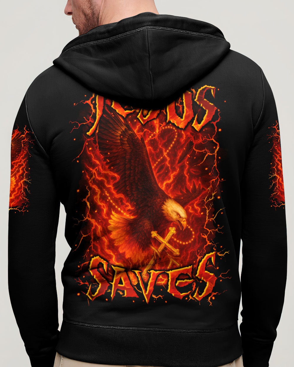 Jesus Saves Men's All Over Print Shirt - Yhln0906254