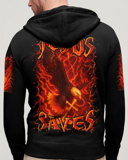 Jesus Saves Men's All Over Print Shirt - Yhln0906254