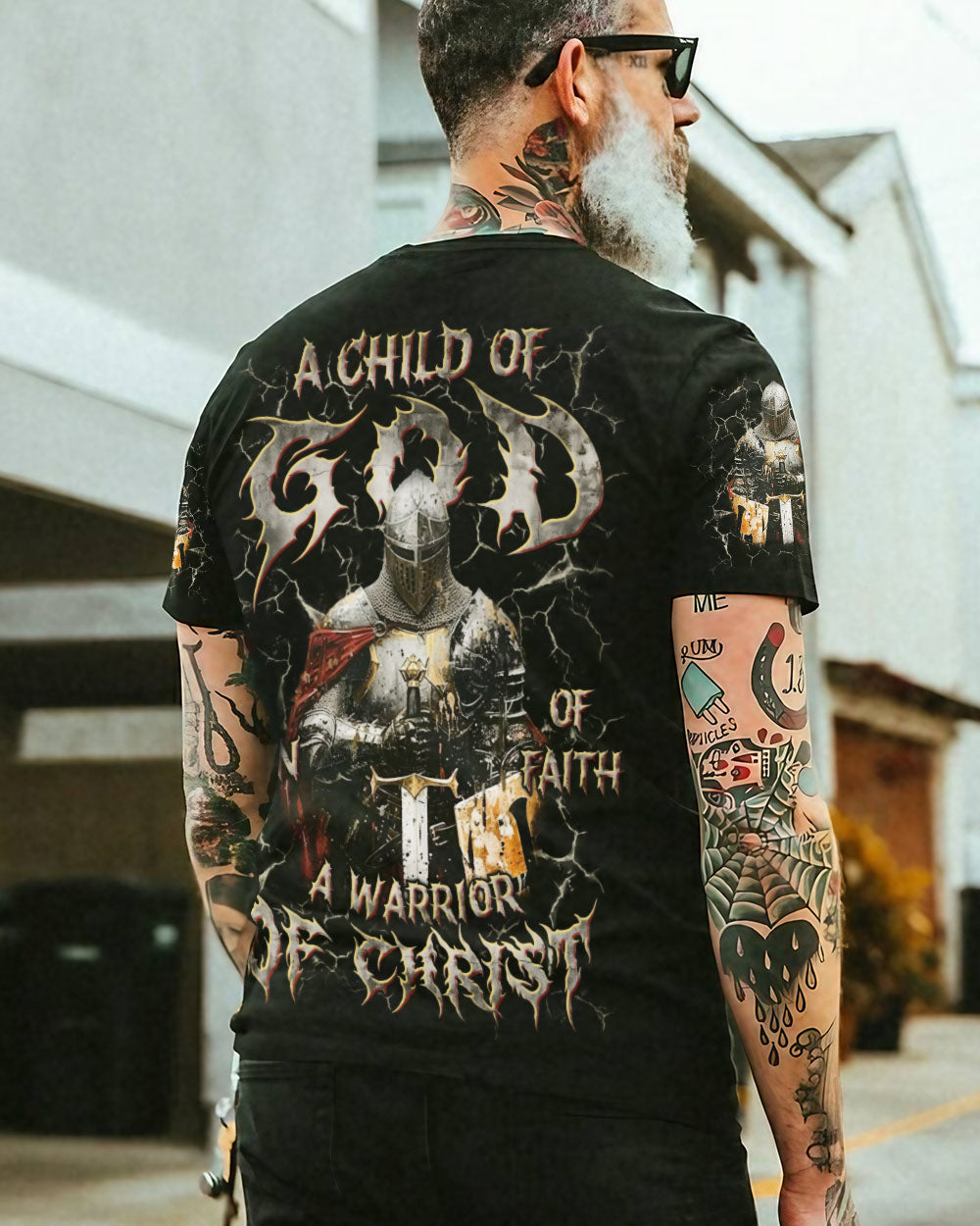 A Warrior Of Christ Men's All Over Print Shirt - Yhln1203253