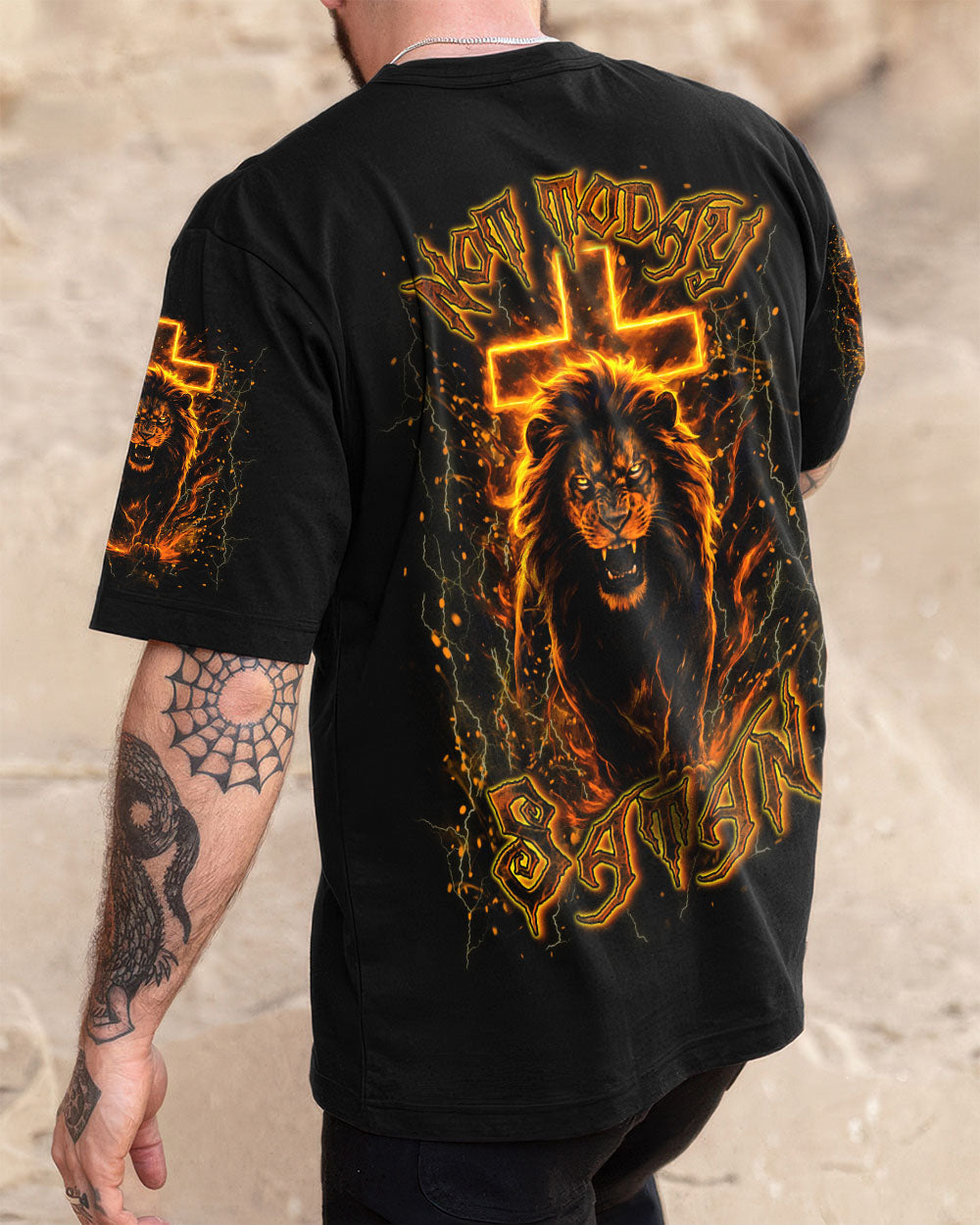 Not Today Satan Men's All Over Print Shirt - Yhln1306253