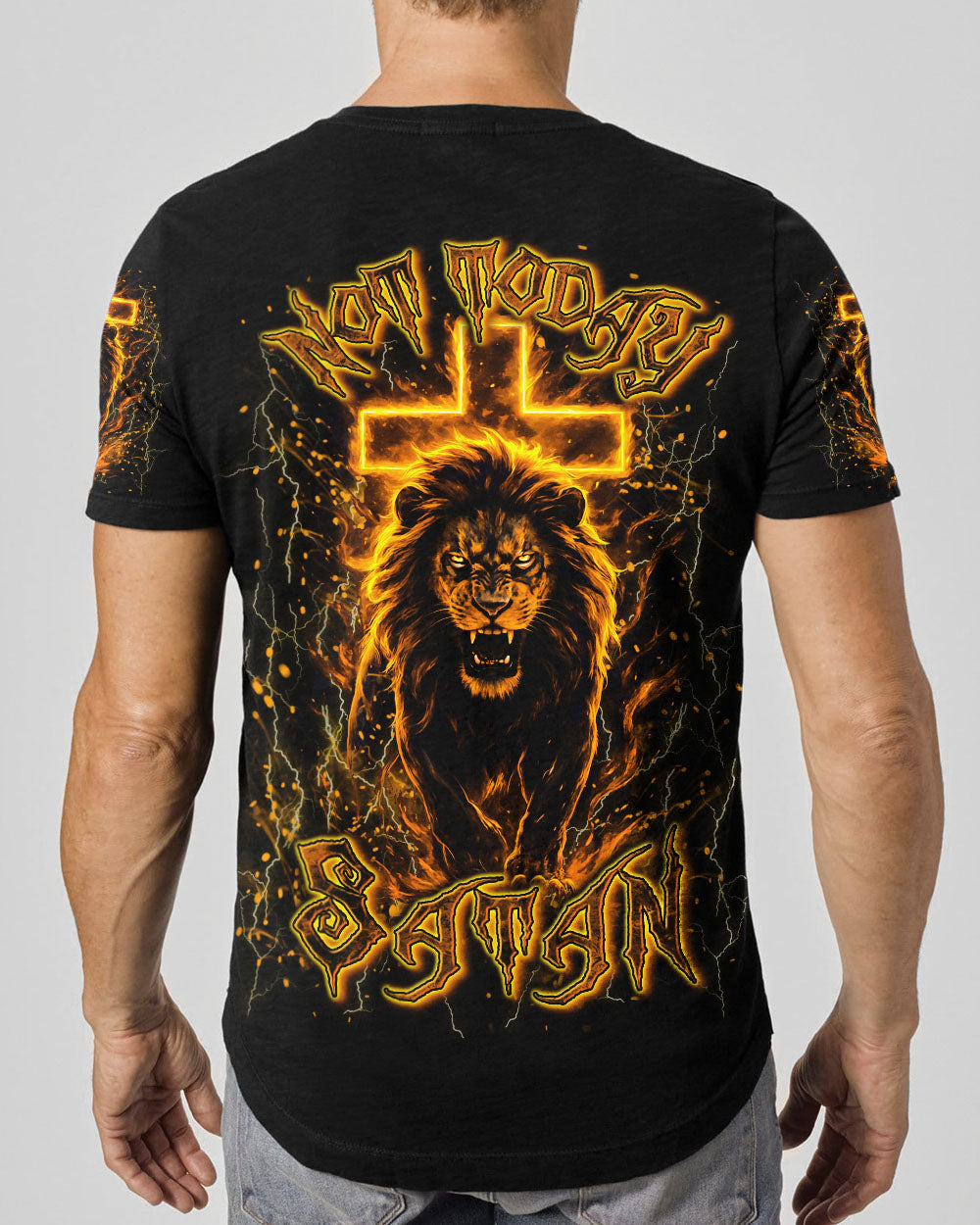 Not Today Satan Men's All Over Print Shirt - Yhln1306253