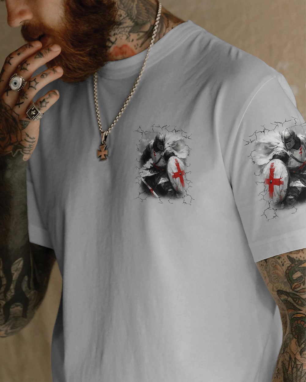 By My God I Can Leap Over A Wall Men's All Over Print Shirt - Yhln1403253