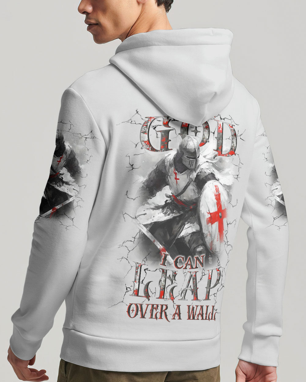 By My God I Can Leap Over A Wall Men's All Over Print Shirt - Yhln1403253