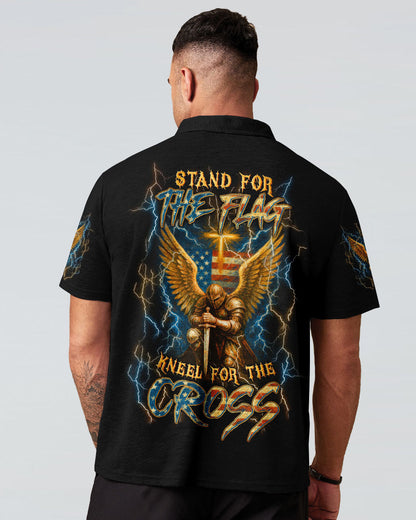 Stand For The Flag Kneel For The Cross Men's All Over Print Shirt - Yhln1504253