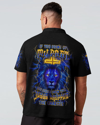 Jesus Dropped The Charges Lion Men's All Over Print Shirt - Yhln1606252