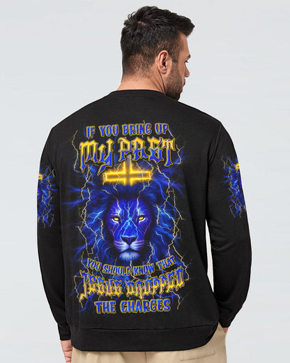 Jesus Dropped The Charges Lion Men's All Over Print Shirt - Yhln1606252