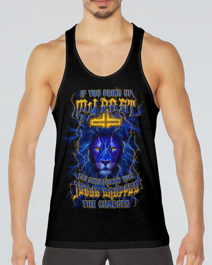 Jesus Dropped The Charges Lion Men's All Over Print Shirt - Yhln1606252