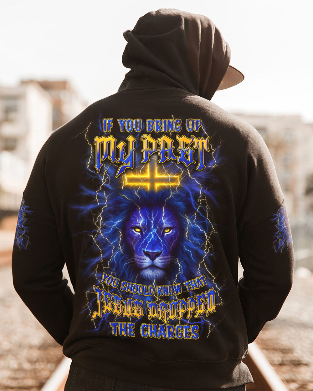 Jesus Dropped The Charges Lion Men's All Over Print Shirt - Yhln1606252