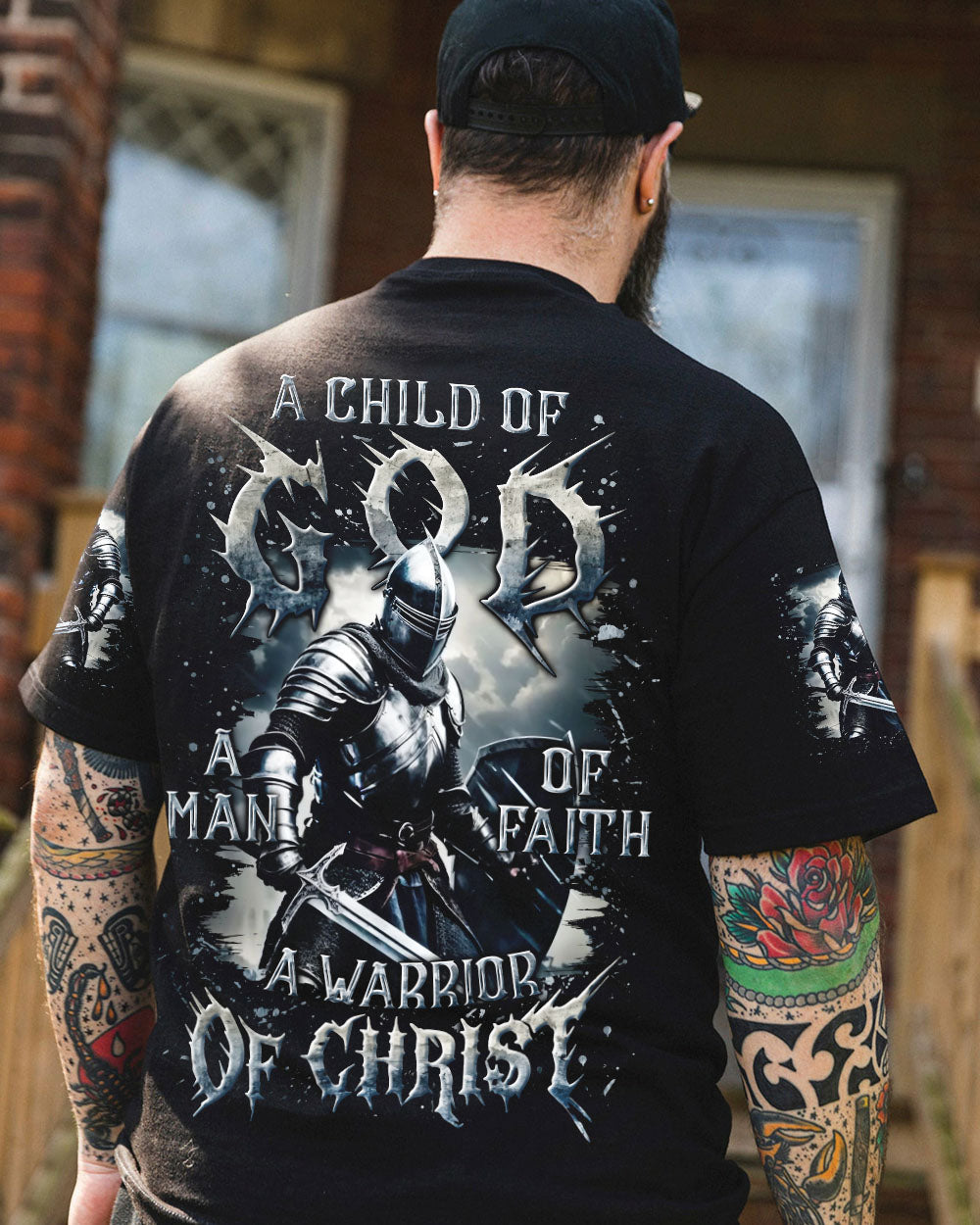 A Warrior Of Christ Men's All Over Print Shirt - Yhln1803253
