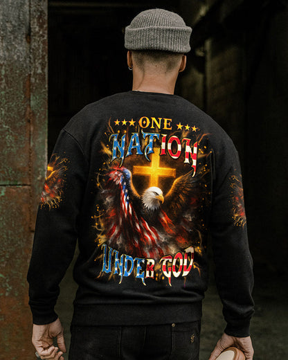 One Nation Under God Men's All Over Print Shirt - Yhln1906254