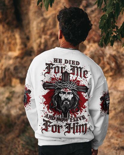 He Died For Me Men's All Over Print Shirt - Yhln2103254