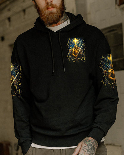 I Can Do All Things Cross Warrior Men's All Over Print Shirt - Yhln2104253