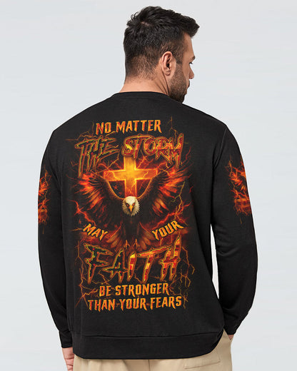 No Matter The Storm Men's All Over Print Shirt - Yhln2605254