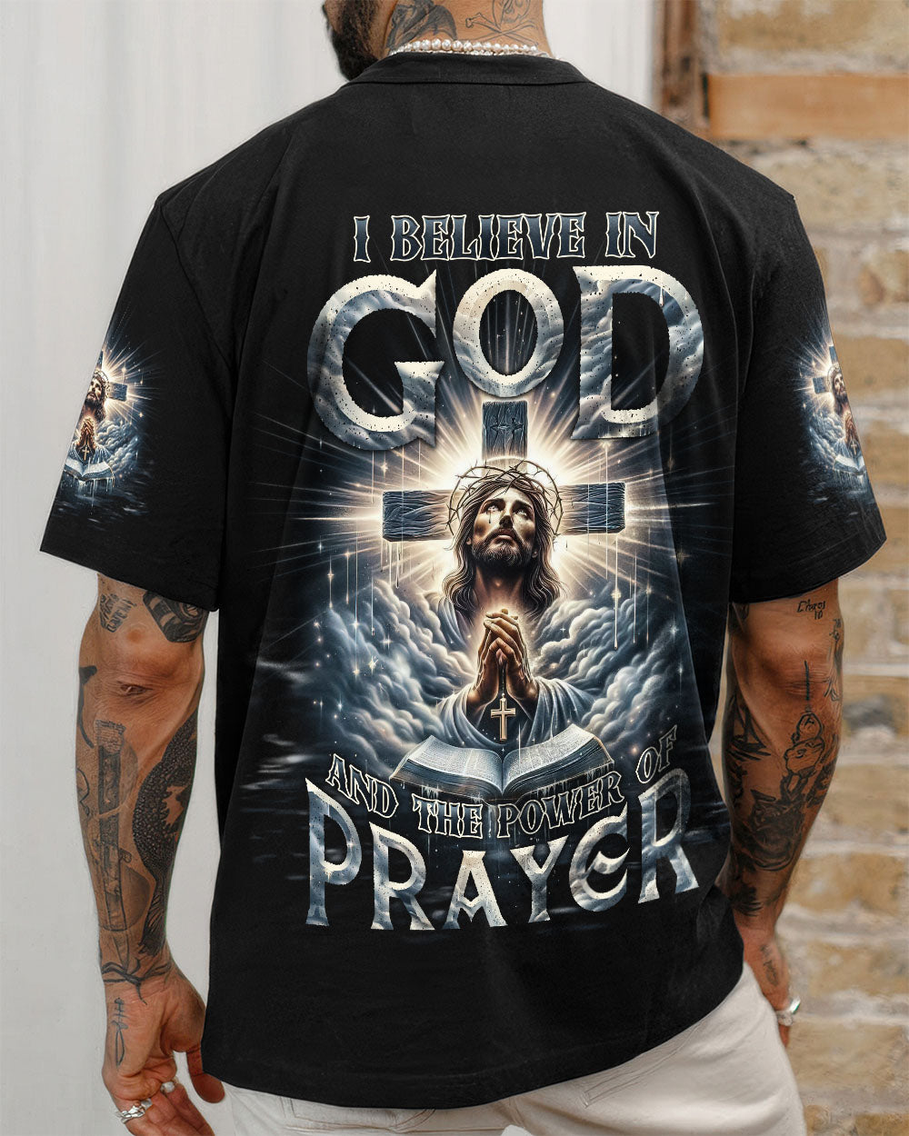 I Believe In God Men's All Over Print Shirt  - Tlnt1606252