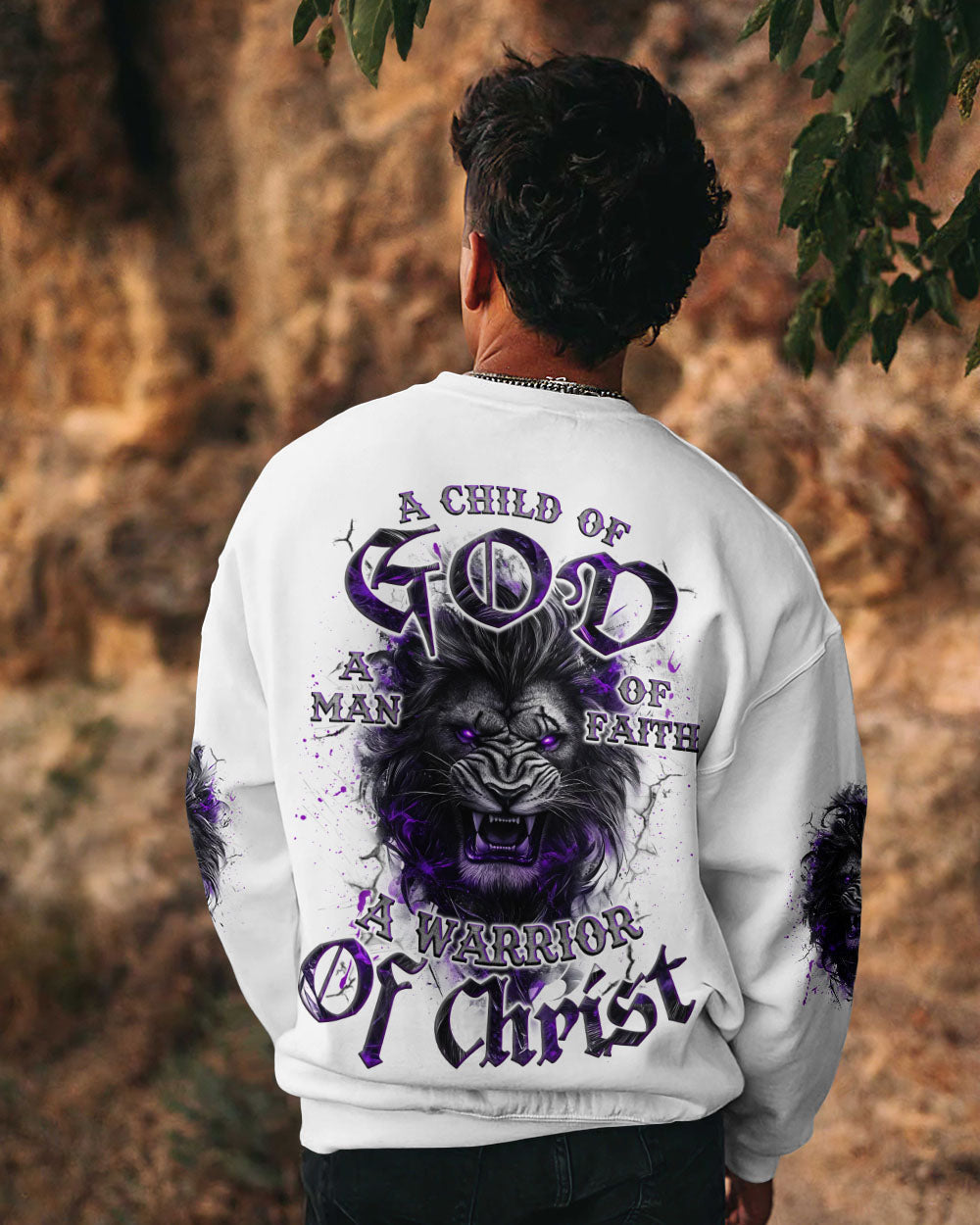 A Warrior Of Christ Lion Men's All Over Print Shirt - Tyqy2803254