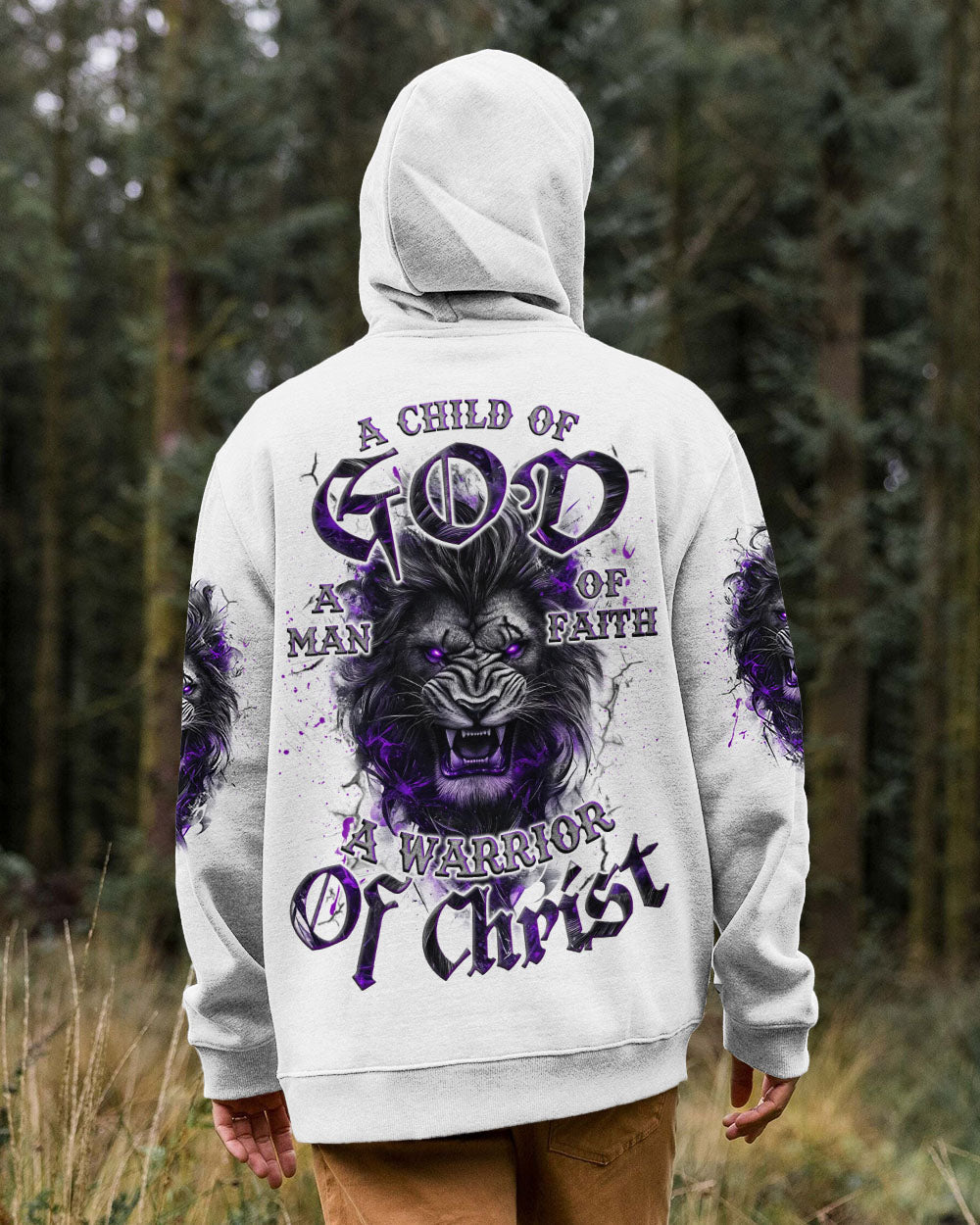 A Warrior Of Christ Lion Men's All Over Print Shirt - Tyqy2803254