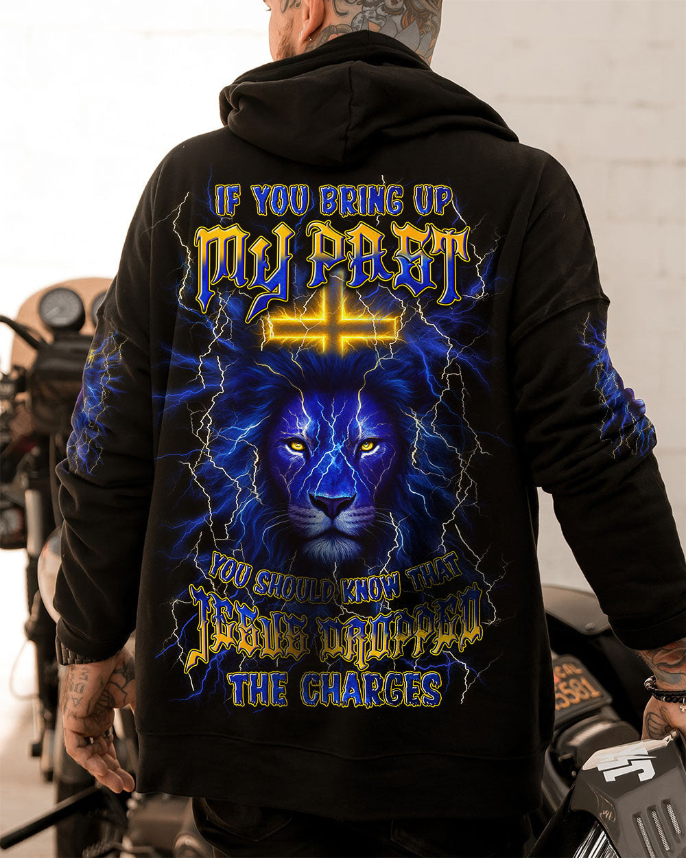 Jesus Dropped The Charges Lion Men's All Over Print Shirt - Yhln1606252