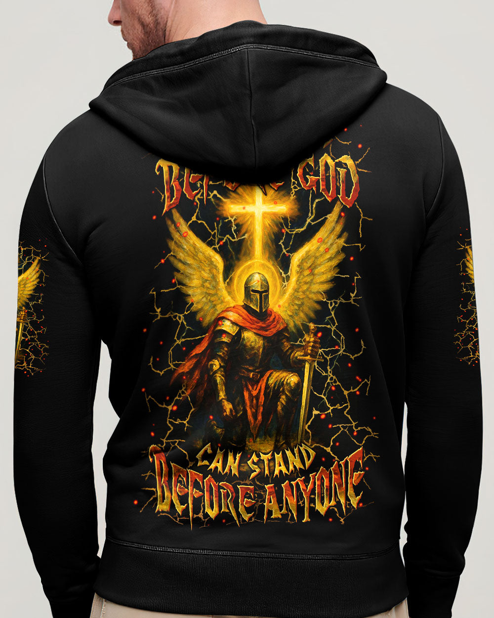 He Who Kneels Before God Warrior Men's All Over Print Shirt - Yhln2904254