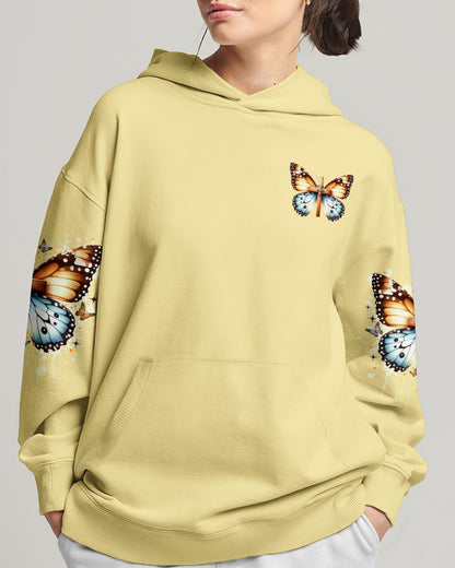 When Butterflies Appear Angels Are Near Women's All Over Print Shirt - Tlno0805251