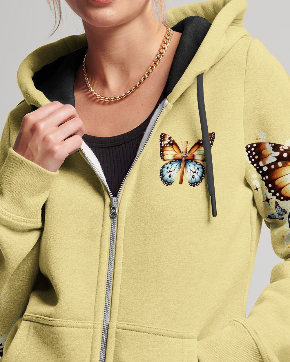 When Butterflies Appear Angels Are Near Women's All Over Print Shirt - Tlno0805251