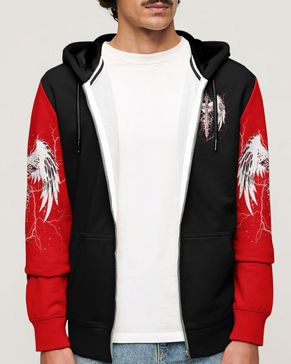 Forgiven Cross Wings Men's All Over Print Shirt  - Tlnt1703252