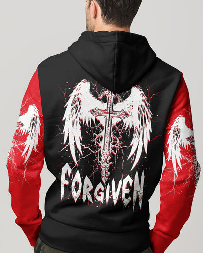 Forgiven Cross Wings Men's All Over Print Shirt  - Tlnt1703252