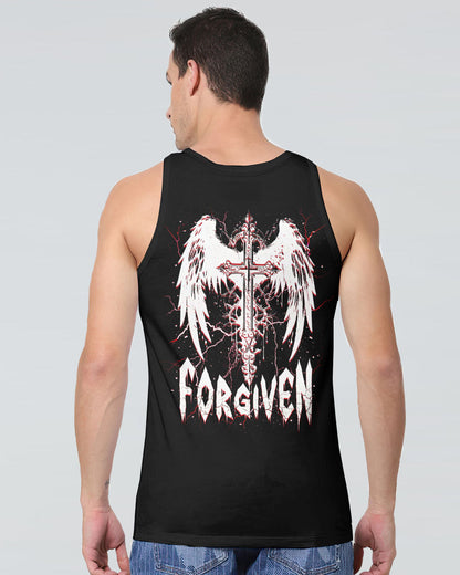 Forgiven Cross Wings Men's All Over Print Shirt  - Tlnt1703252