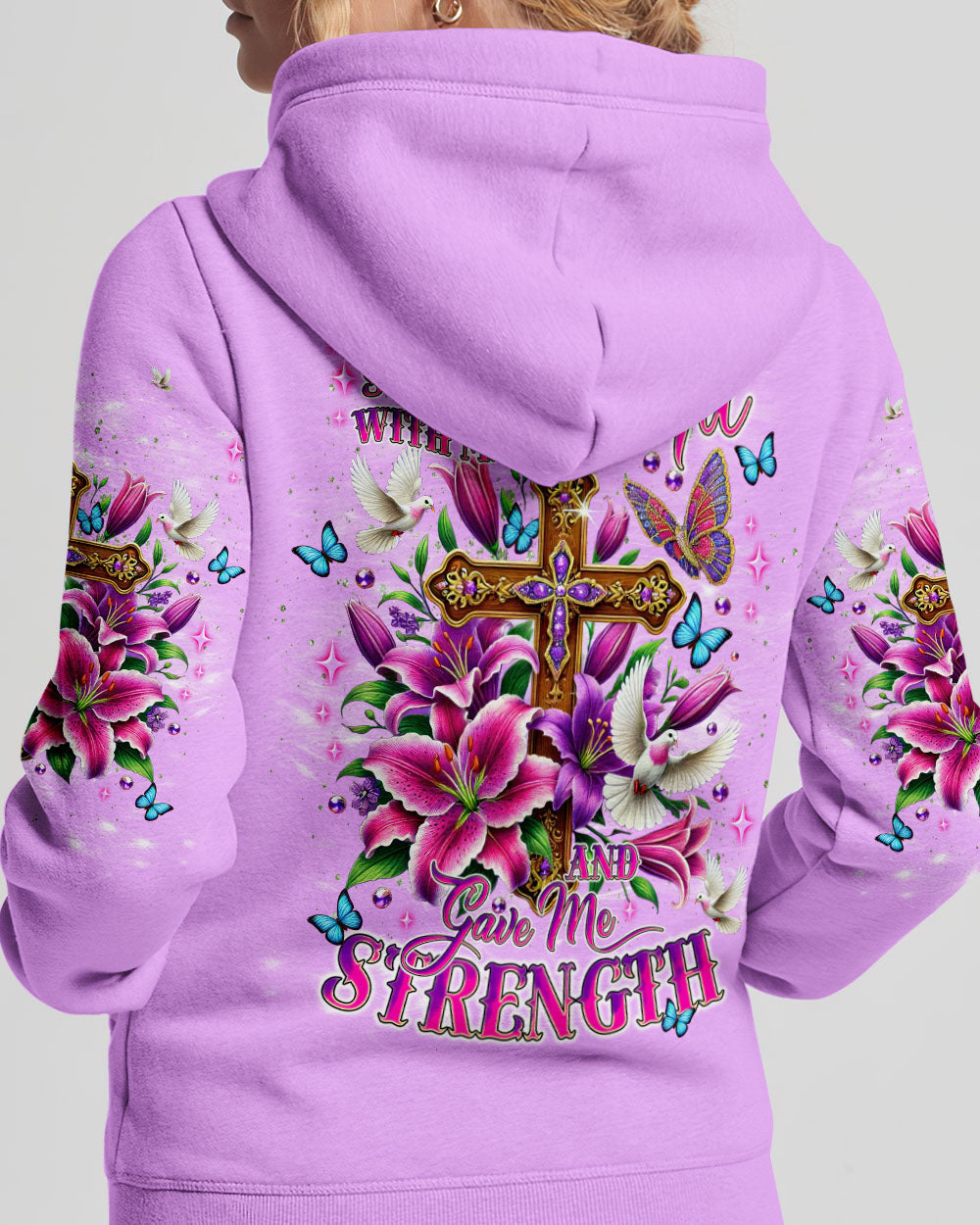 Lord Stood With Me Women's All Over Print Shirt - Tlnt1705251