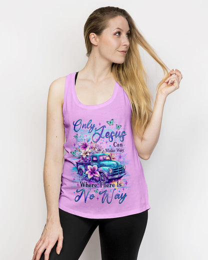 Only Jesus Can Make Way Women's All Over Print Shirt - Tlnt1905253
