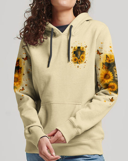 Way Maker Miracle Worker Cross Lion Sunflower Women's All Over Print Shirt   - Tlnt2805254
