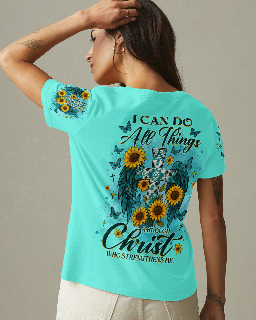 I Can Do All Things Women's All Over Print Shirt - Tlnz0506254