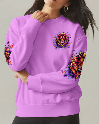 Jesus Dropped The Charges Lion Women's All Over Print Shirt  - Tlnz1106252