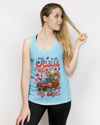 Jesus Take The Wheel Women's All Over Print Shirt  - Tlnz1205252