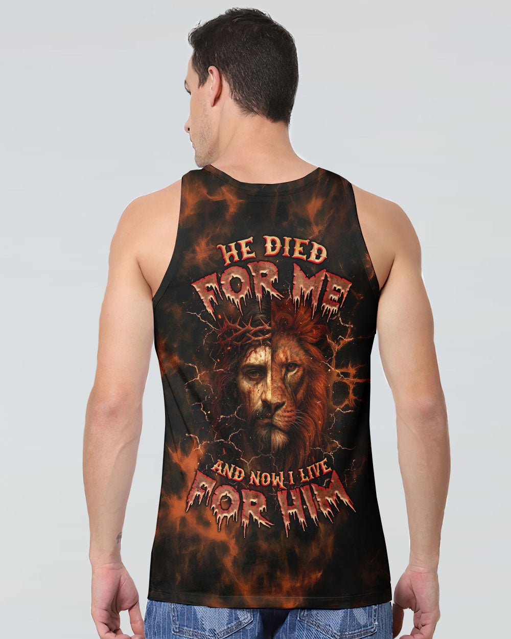 He Died For Me Men's All Over Print Shirt  - Tlnz1605254
