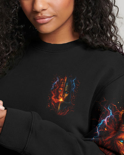 A Child Of God A Woman Of Faith Women's All Over Print Shirt -  Tlnz1606254