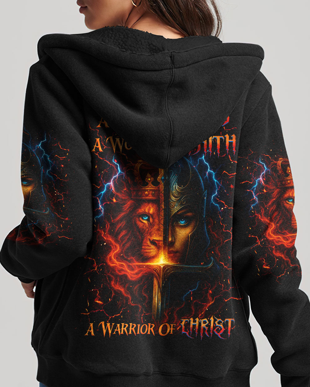 A Child Of God A Woman Of Faith Women's All Over Print Shirt -  Tlnz1606254