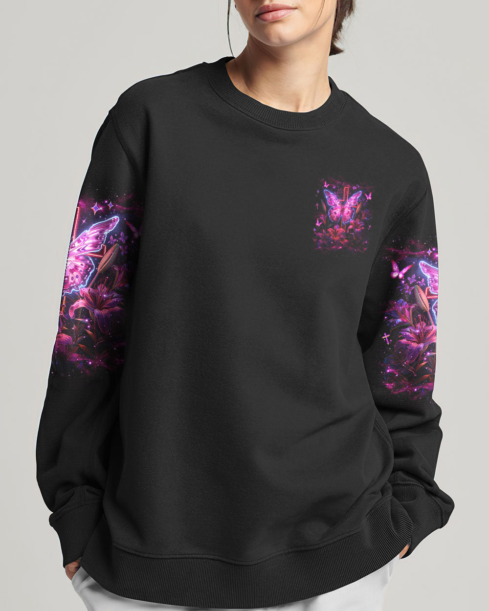 When Butterflies Appear Angels Are Near Women's All Over Print Shirt - Tlnz1806252