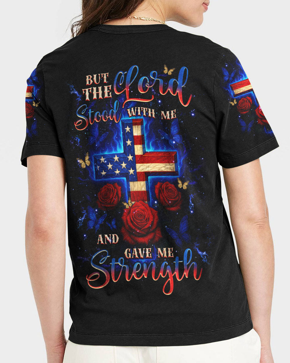 Lord Stood With Me Women's All Over Print Shirt - Tlnz2605254