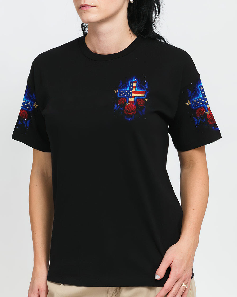 Lord Stood With Me Women's All Over Print Shirt - Tlnz2605254