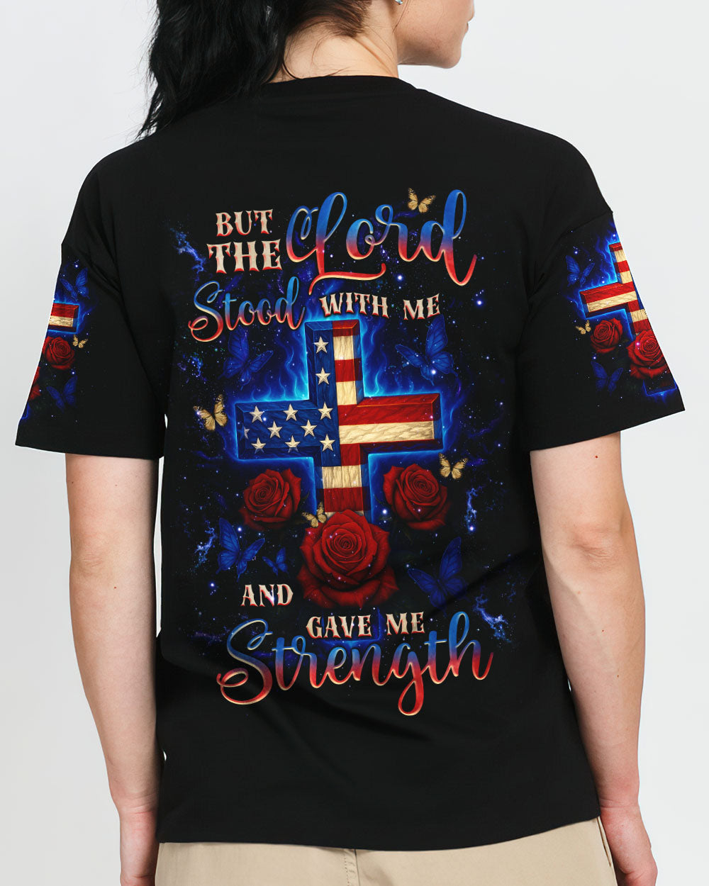 Lord Stood With Me Women's All Over Print Shirt - Tlnz2605254