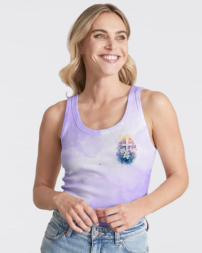 Thank You God For Carrying Me Lilies Women's All Over Print Shirt  - Tlnz3005254