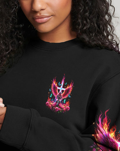 Thank You God Jesus Warrior Women's All Over Print Shirt    - Tltr1705253