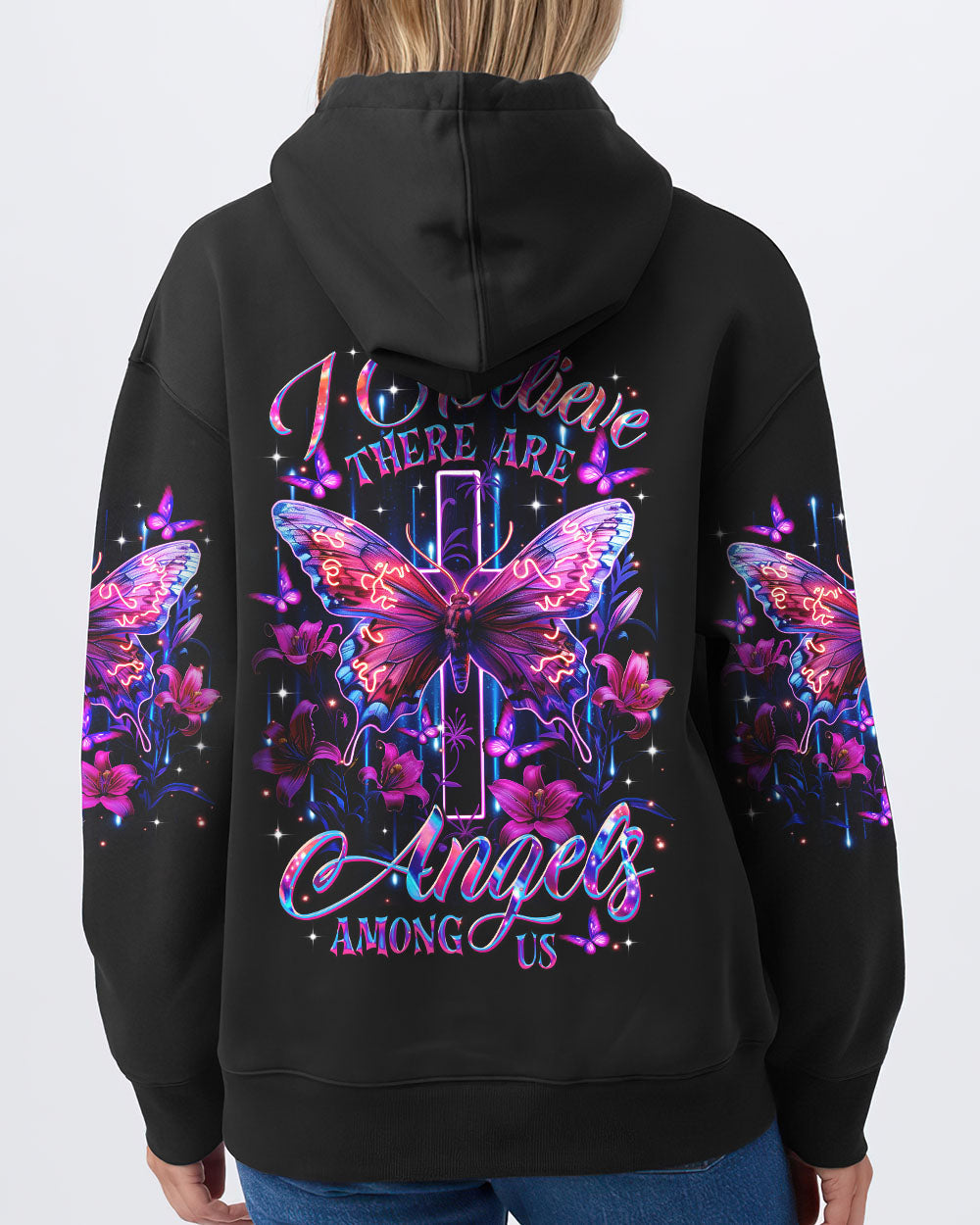 I Believe There Are Angels Among Us Women's All Over Print Shirt - Tltr1806252