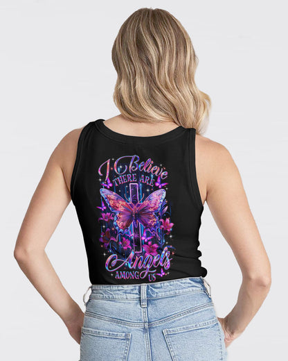 I Believe There Are Angels Among Us Women's All Over Print Shirt - Tltr1806252