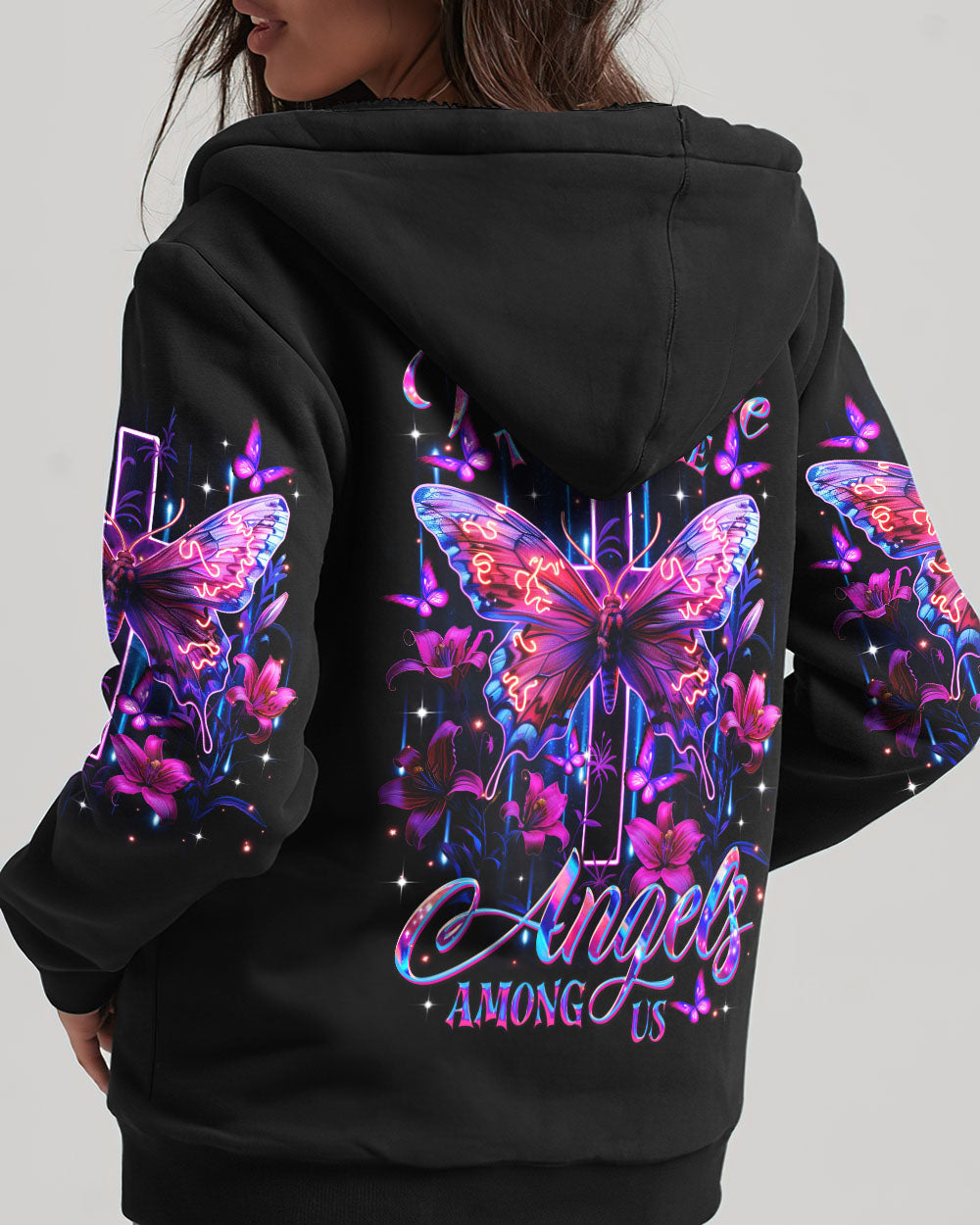 I Believe There Are Angels Among Us Women's All Over Print Shirt - Tltr1806252