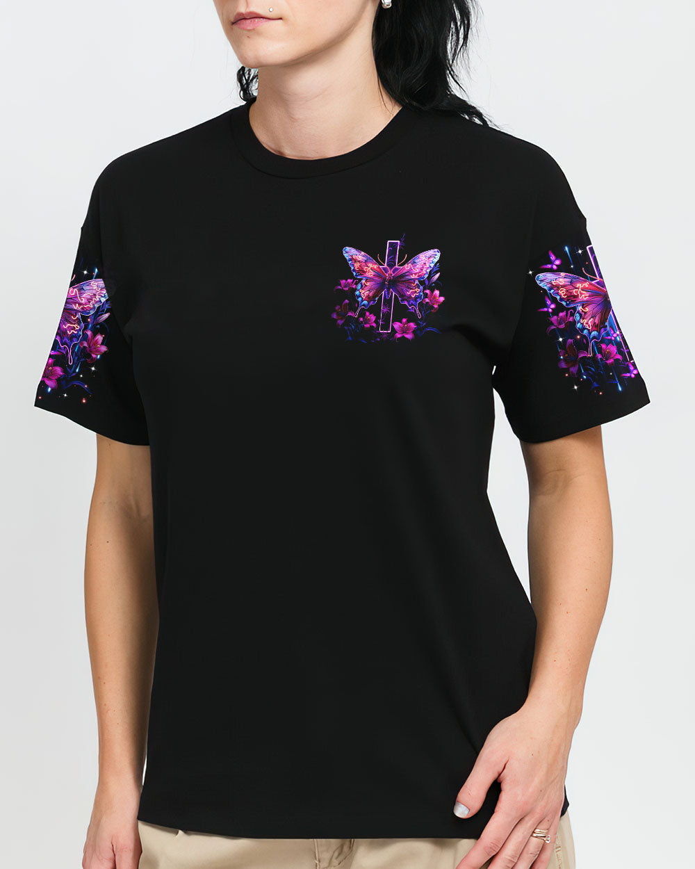 I Believe There Are Angels Among Us Women's All Over Print Shirt - Tltr1806252