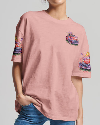 Jesus Take The Wheel Women's All Over Print Shirt - Tltr2006252