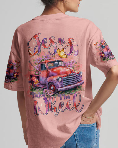Jesus Take The Wheel Women's All Over Print Shirt - Tltr2006252