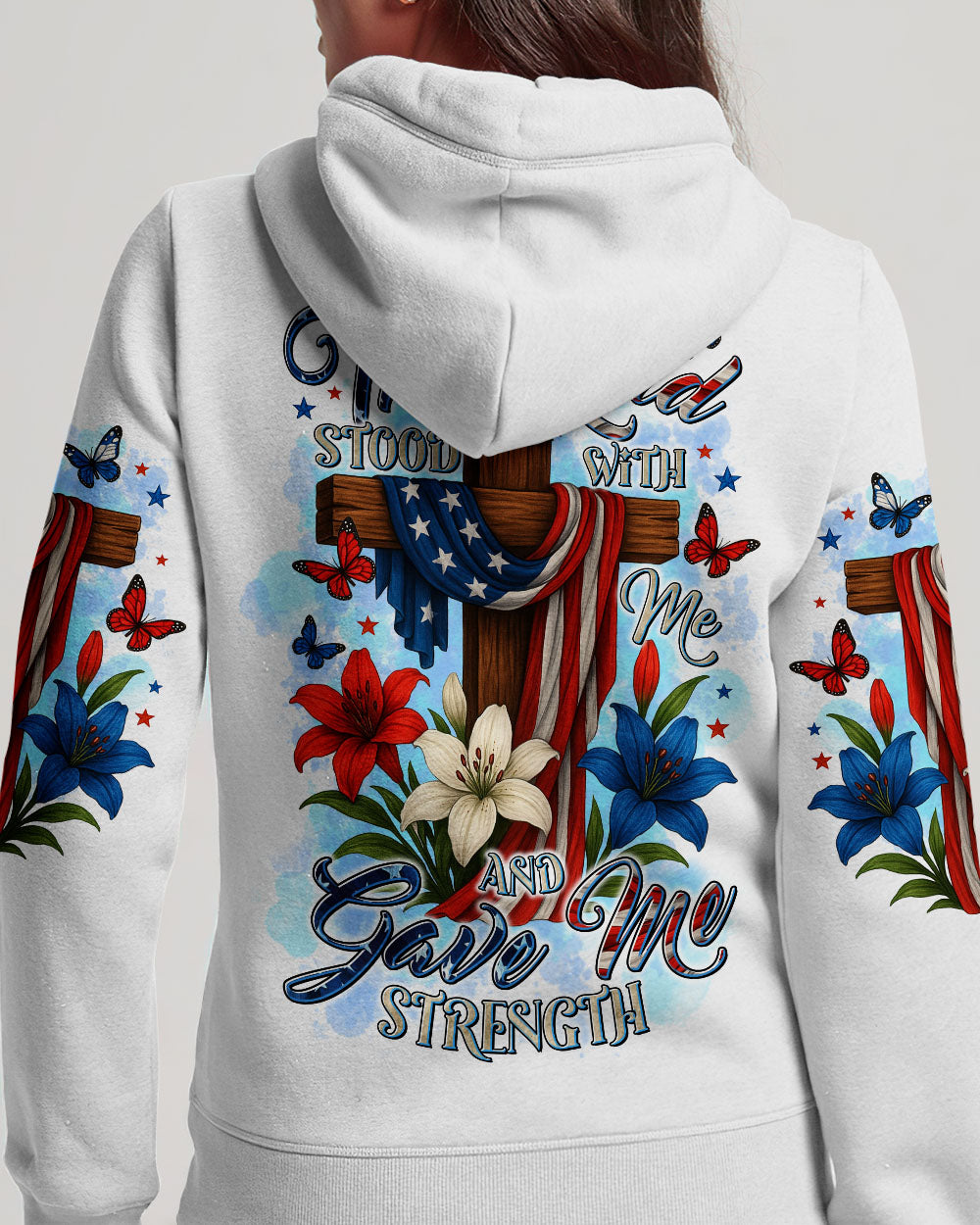 Lord Stood With Me Lilies Women's All Over Print Shirt - Tltr2305251